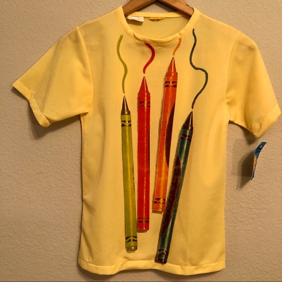 Crayola crayon Delta Deadstock top from Donna’s dress shop - Picture 1 of 5